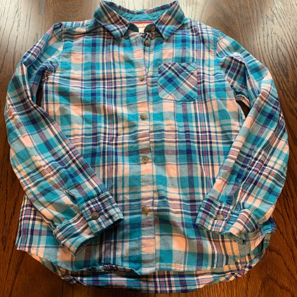 Cat & Jack Other - 3/$15 Cat and Jack plaid button shirt size large